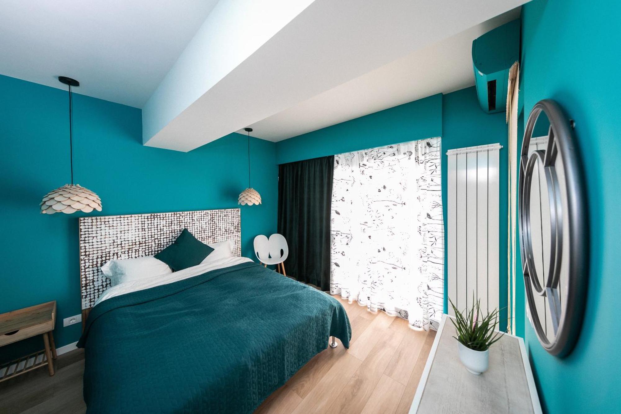 Blue Shadow - Moxa Home - New Building Bukares Bagian luar foto